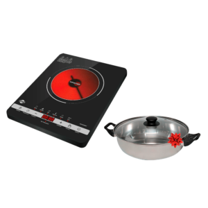 Cocina Confort Placa Infrarroja + Olla