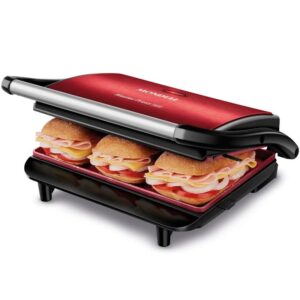 Mondial Press Grill Red