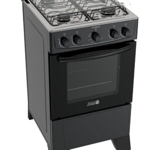Cocina Jam Standar 4h A gas negra
