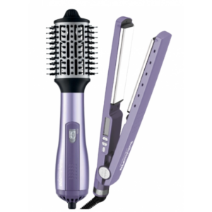 Babyliss pro Brush + Planchita Lavanda