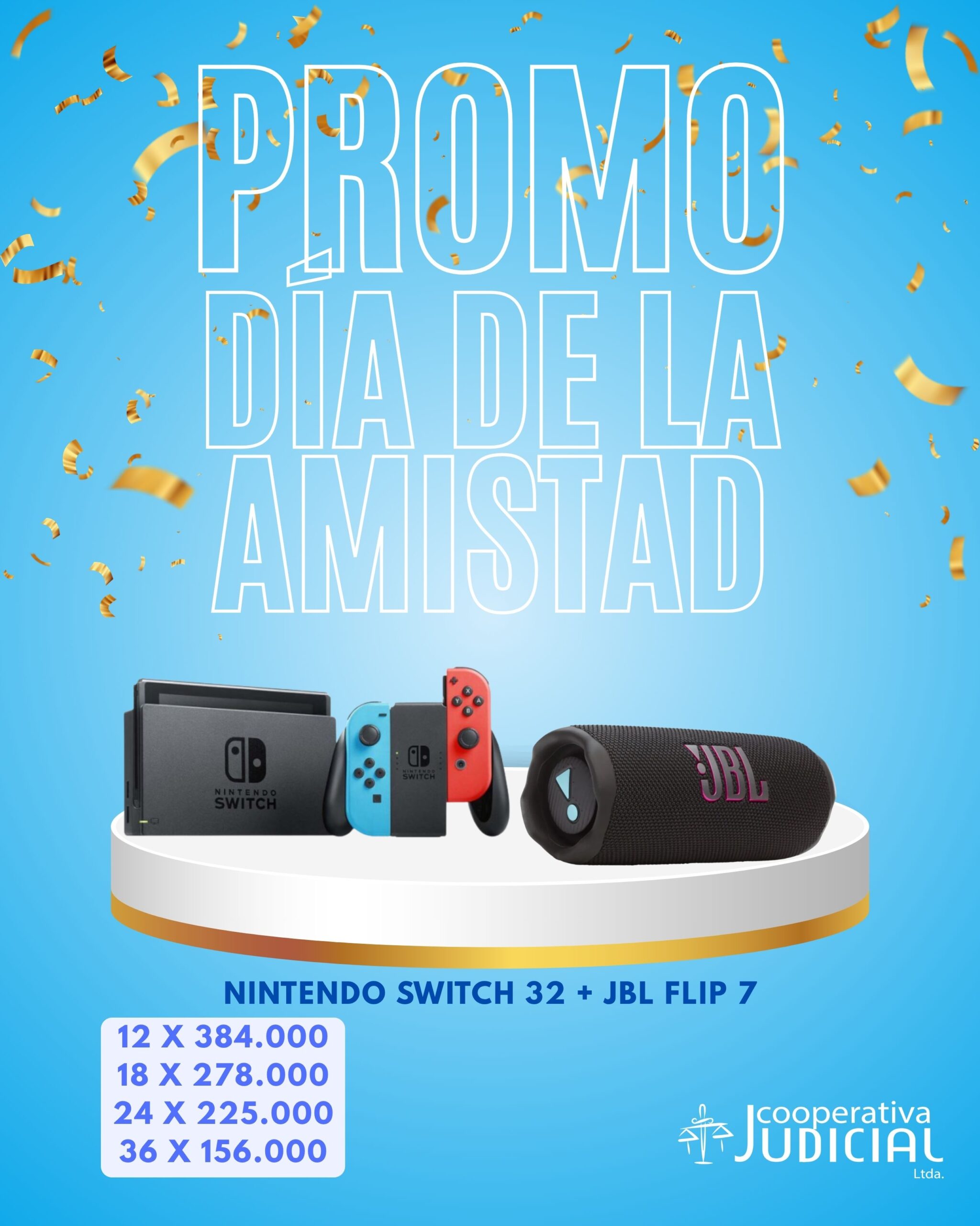 Nintendo Switch 32GB + JBL Flip 7