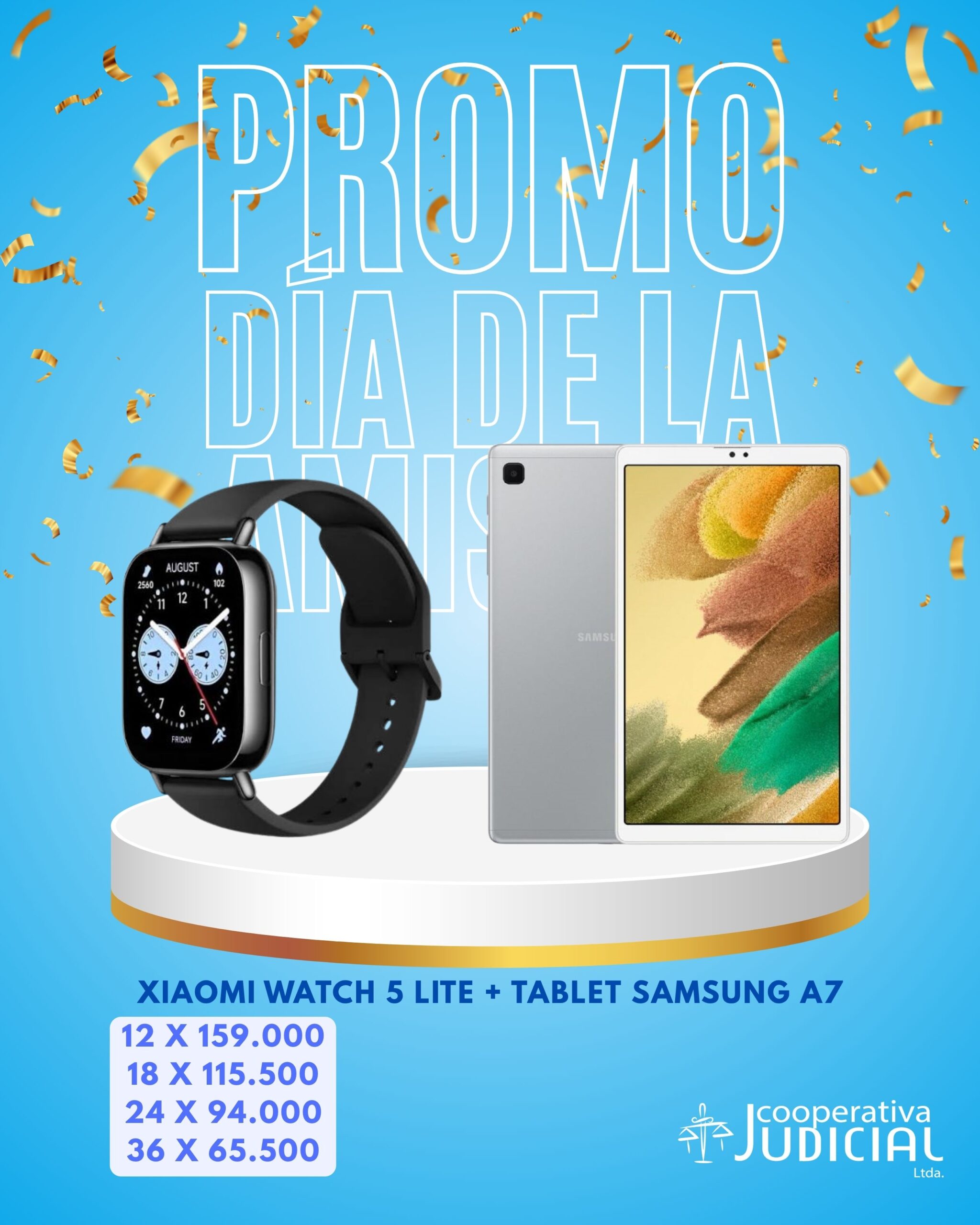 Xiaomi Watch 5 Lite + Tablet Samsung A7
