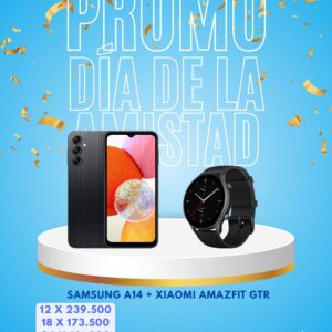 Samsung A14 + Xiaomi Amazfit GTR