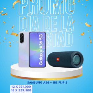 Samsung A36 5G + JBL Flip 5