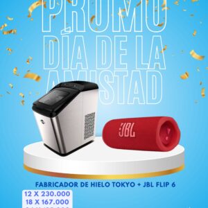 Fabricador de Hielo Tokyo + JBL Flip 6
